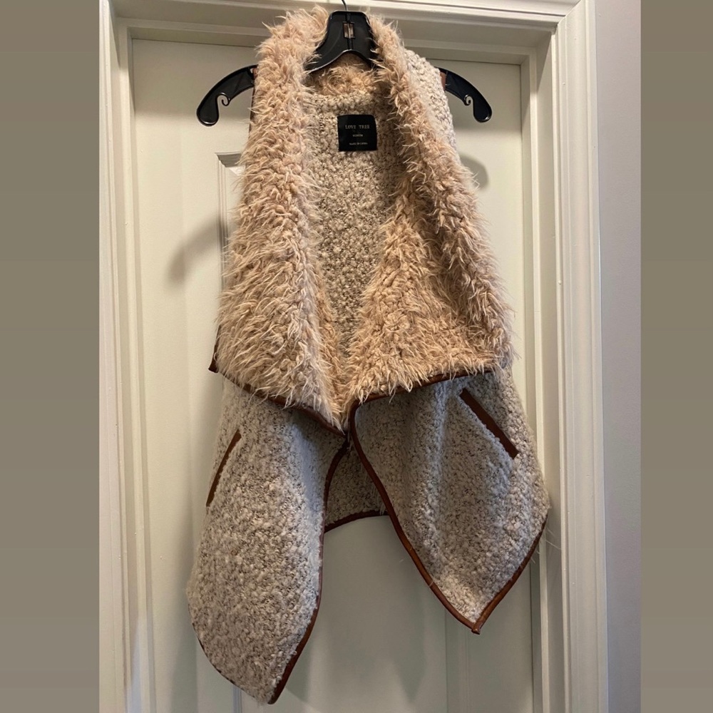 Fuzzy vest